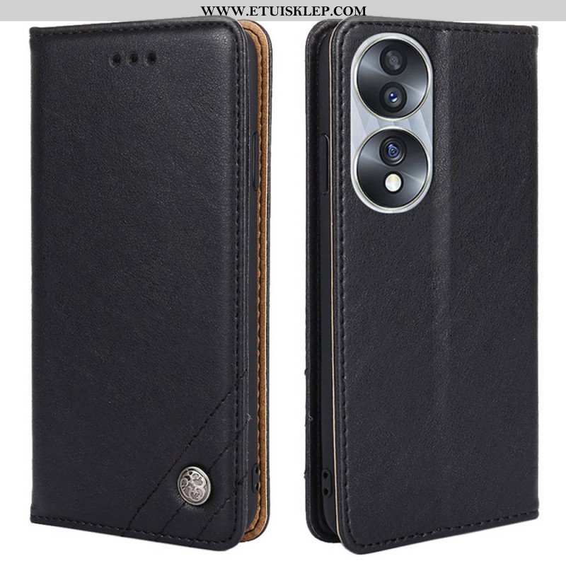 Etui Na Telefon do Honor 70 Etui Folio Nity Ozdobne